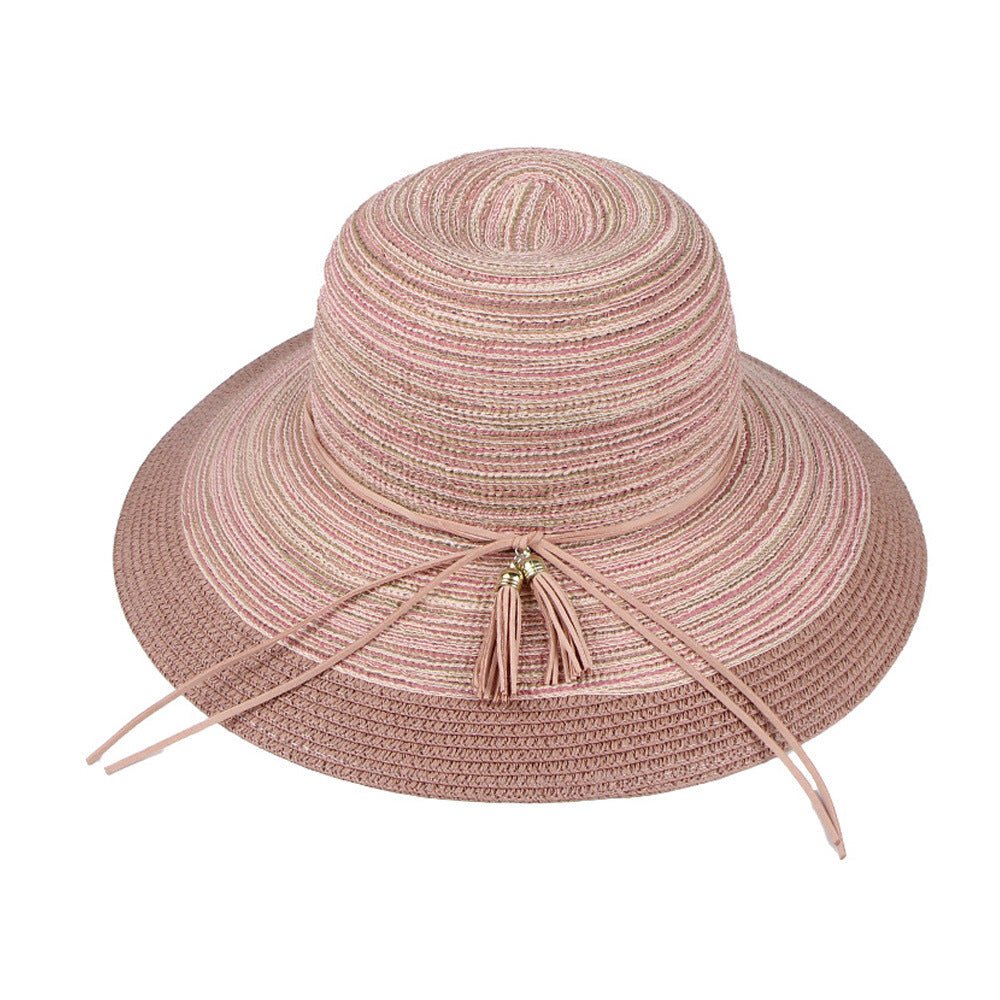 Summer Women's Foldable Wide-Brim Sun Hat for Outdoors - Luna BR wear co.