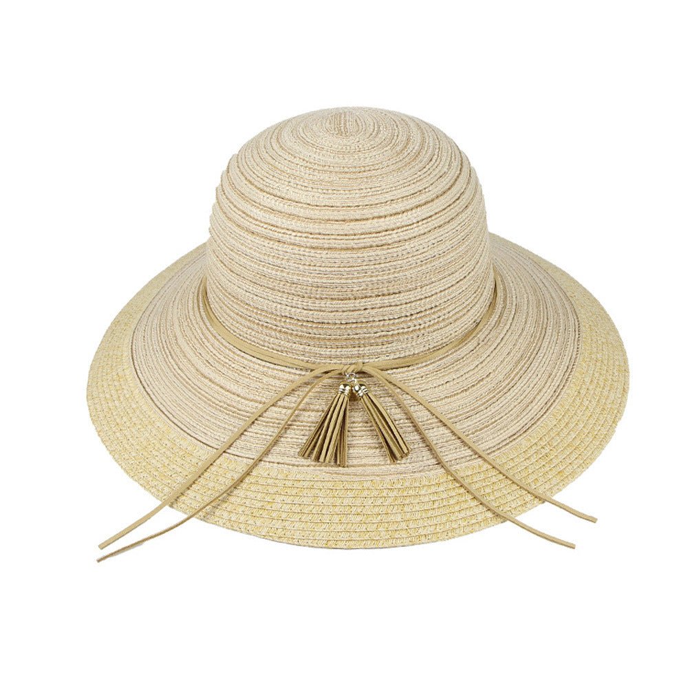 Summer Women's Foldable Wide-Brim Sun Hat for Outdoors - Luna BR wear co.
