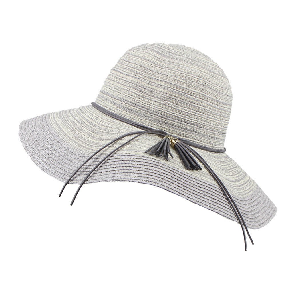 Summer Women's Foldable Wide-Brim Sun Hat for Outdoors - Luna BR wear co.