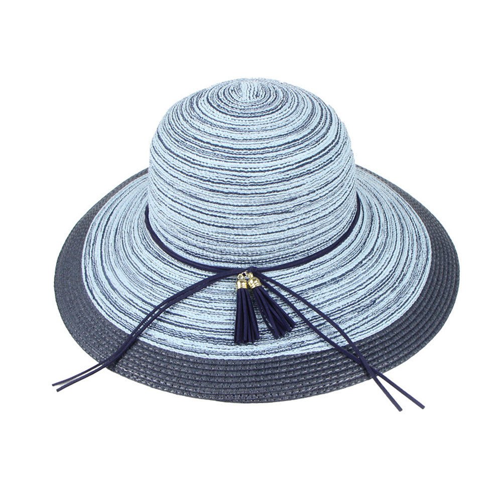Summer Women's Foldable Wide-Brim Sun Hat for Outdoors - Luna BR wear co.