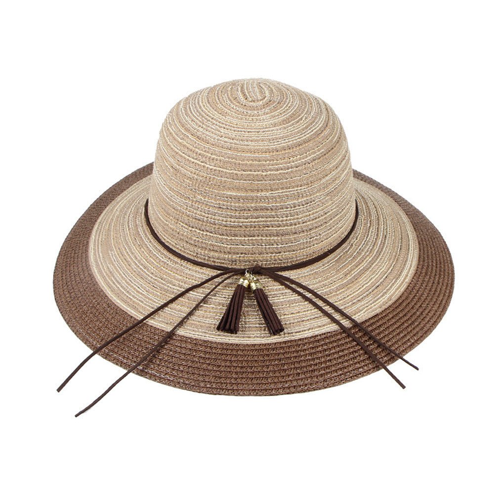 Summer Women's Foldable Wide-Brim Sun Hat for Outdoors - Luna BR wear co.