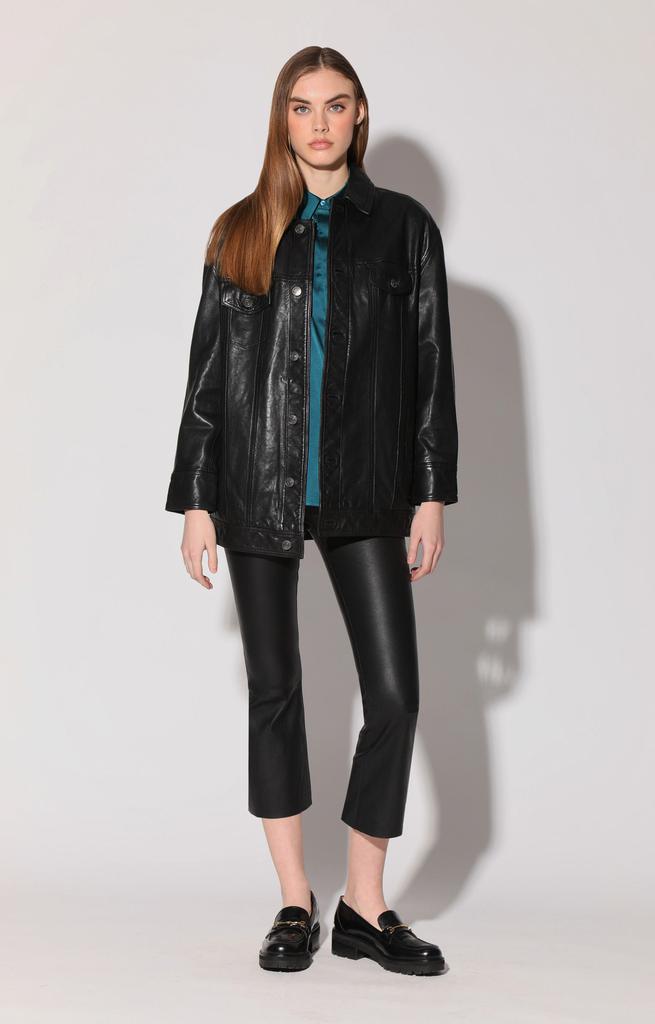 Sutton Jacket, Black - VT Wash Leather - Luna BR wear co.
