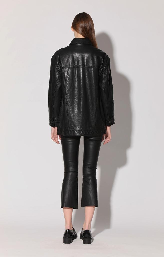 Sutton Jacket, Black - VT Wash Leather - Luna BR wear co.