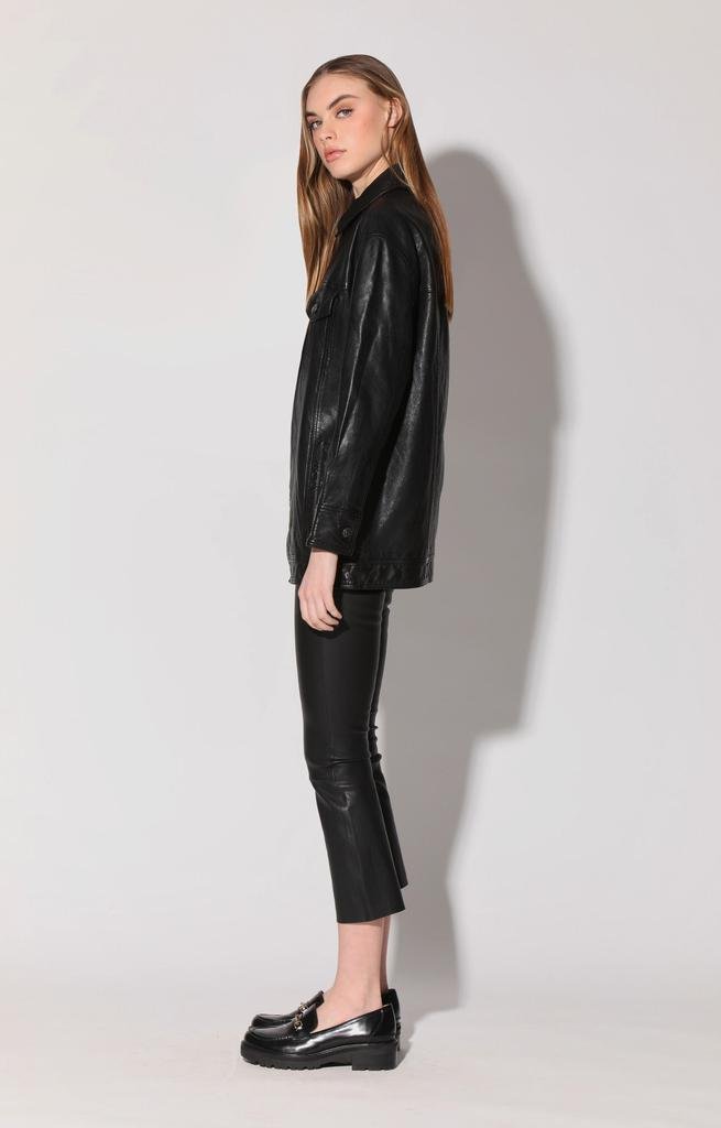 Sutton Jacket, Black - VT Wash Leather - Luna BR wear co.