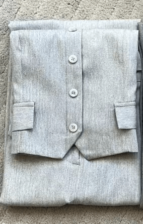 Tailored Set: Vest and Long Skirt (One Set) - Luna BR wear co.