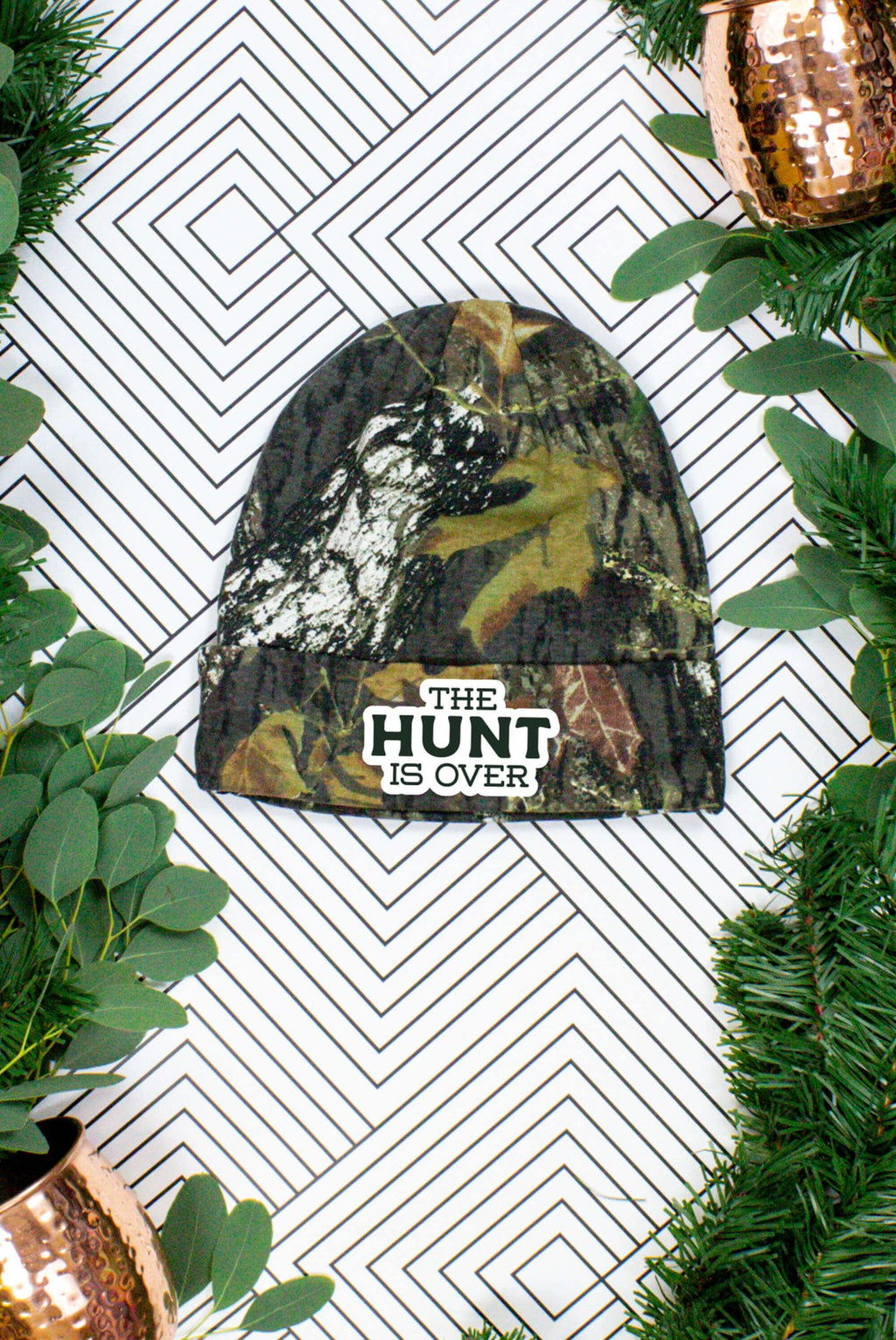 The Hunt is Over Beanies | Lots of Phrases for your BUCK WILD Bachelorette Party - Luna BR wear co.