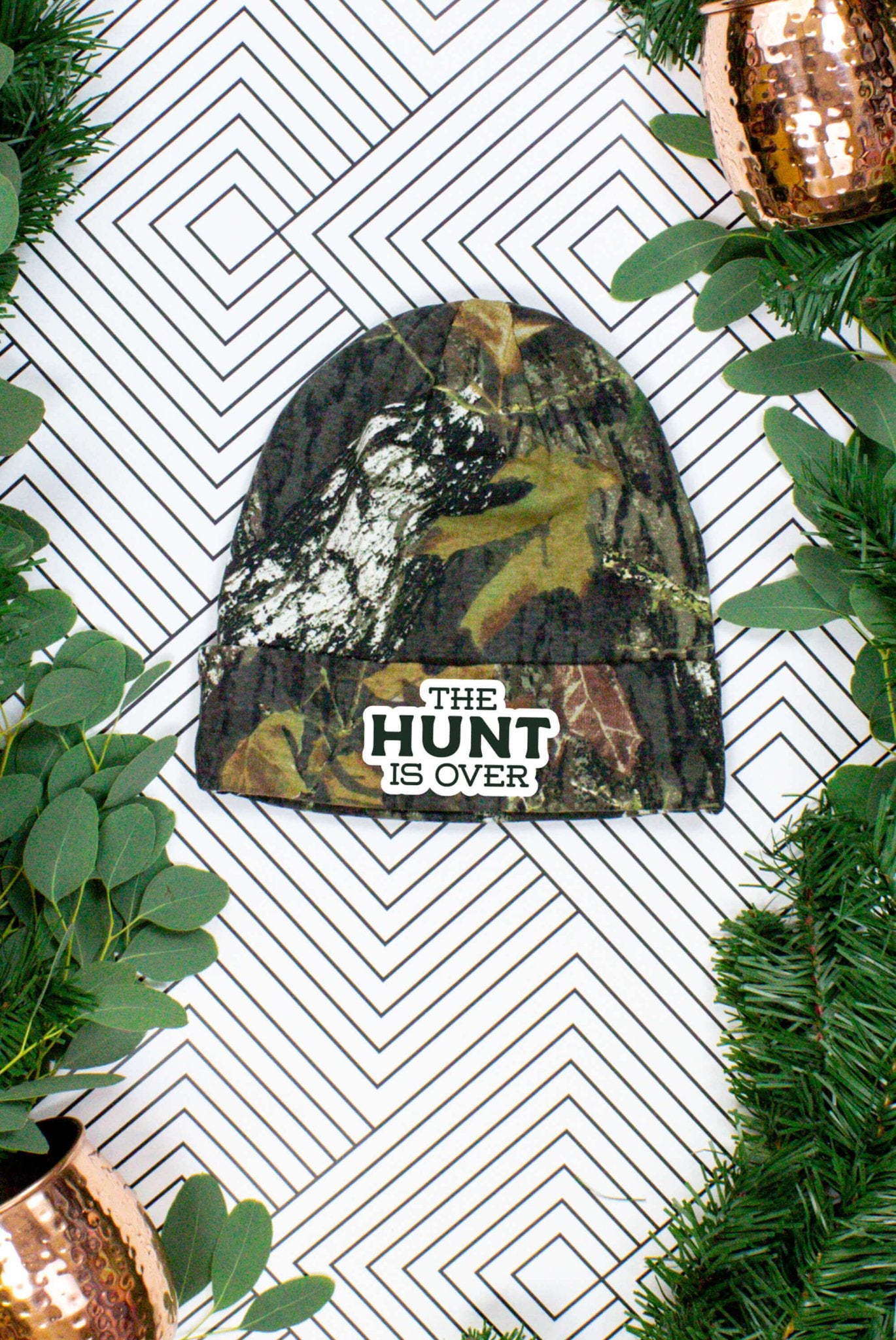 The Hunt is Over Beanies | Lots of Phrases for your BUCK WILD Bachelorette Party - Luna BR wear co.
