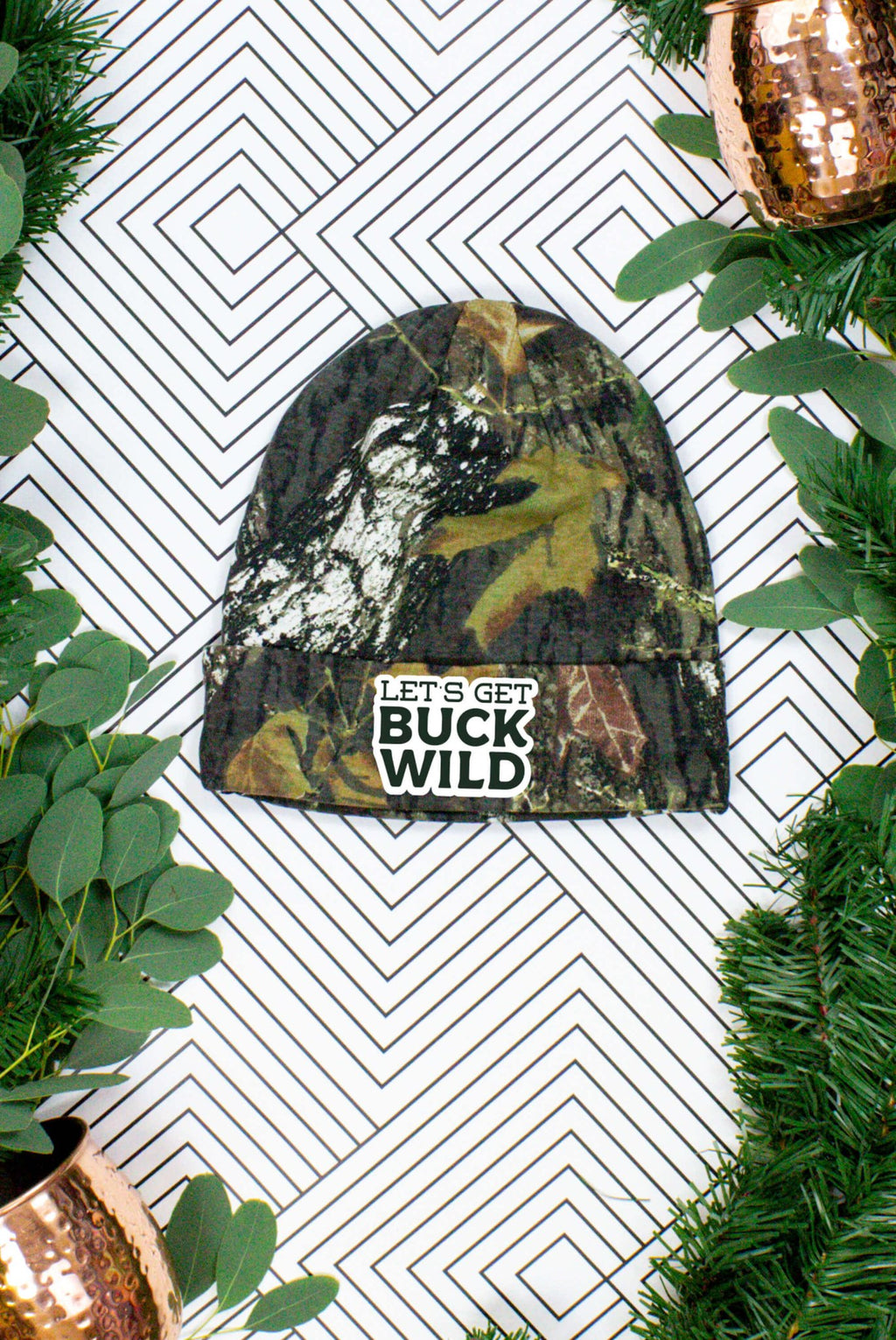 The Hunt is Over Beanies | Lots of Phrases for your BUCK WILD Bachelorette Party - Luna BR wear co.