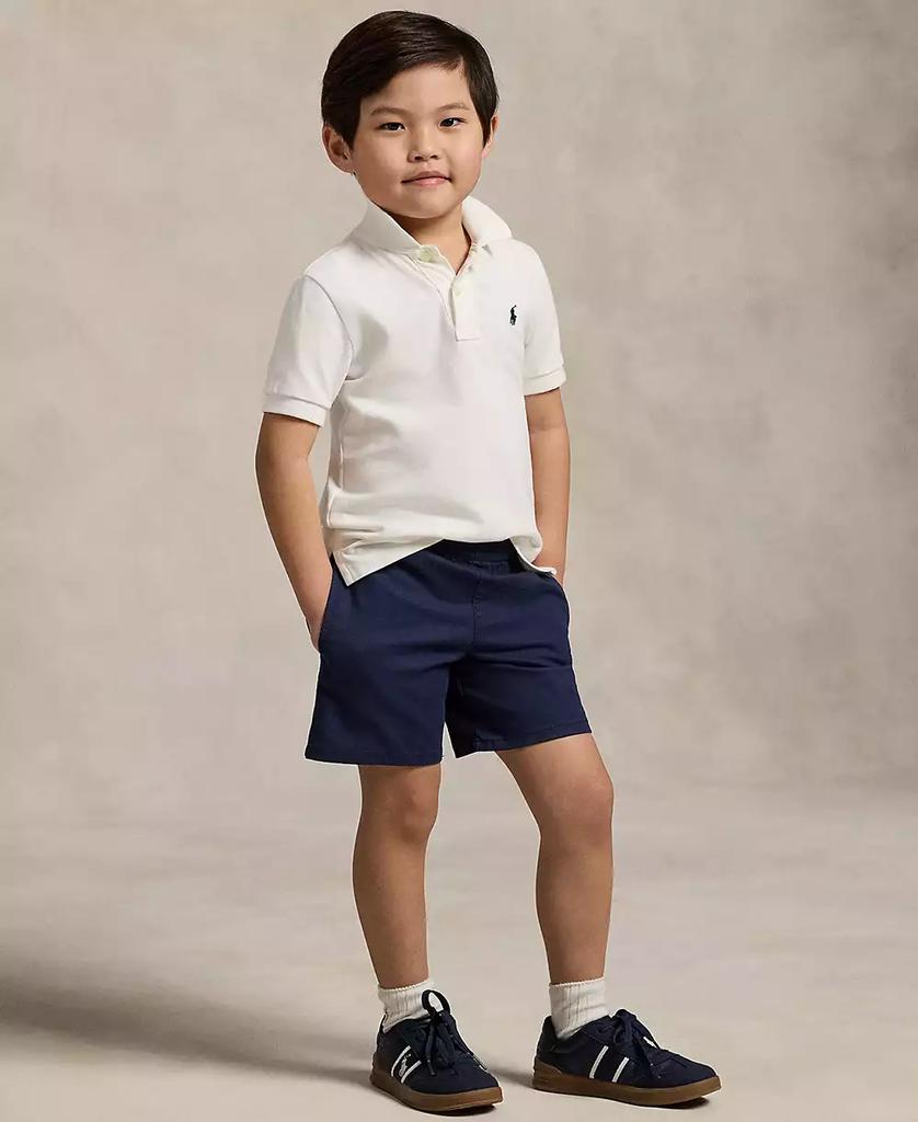 Toddler and Little Boys Stretch Cotton Twill Short - Luna BR wear co.