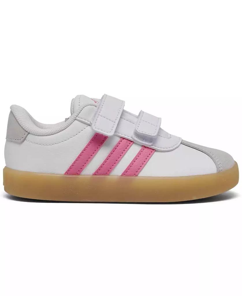 Toddler Girls VL Court 3.0 Fastening Strap Casual Sneakers from Finish Line - Luna BR wear co.