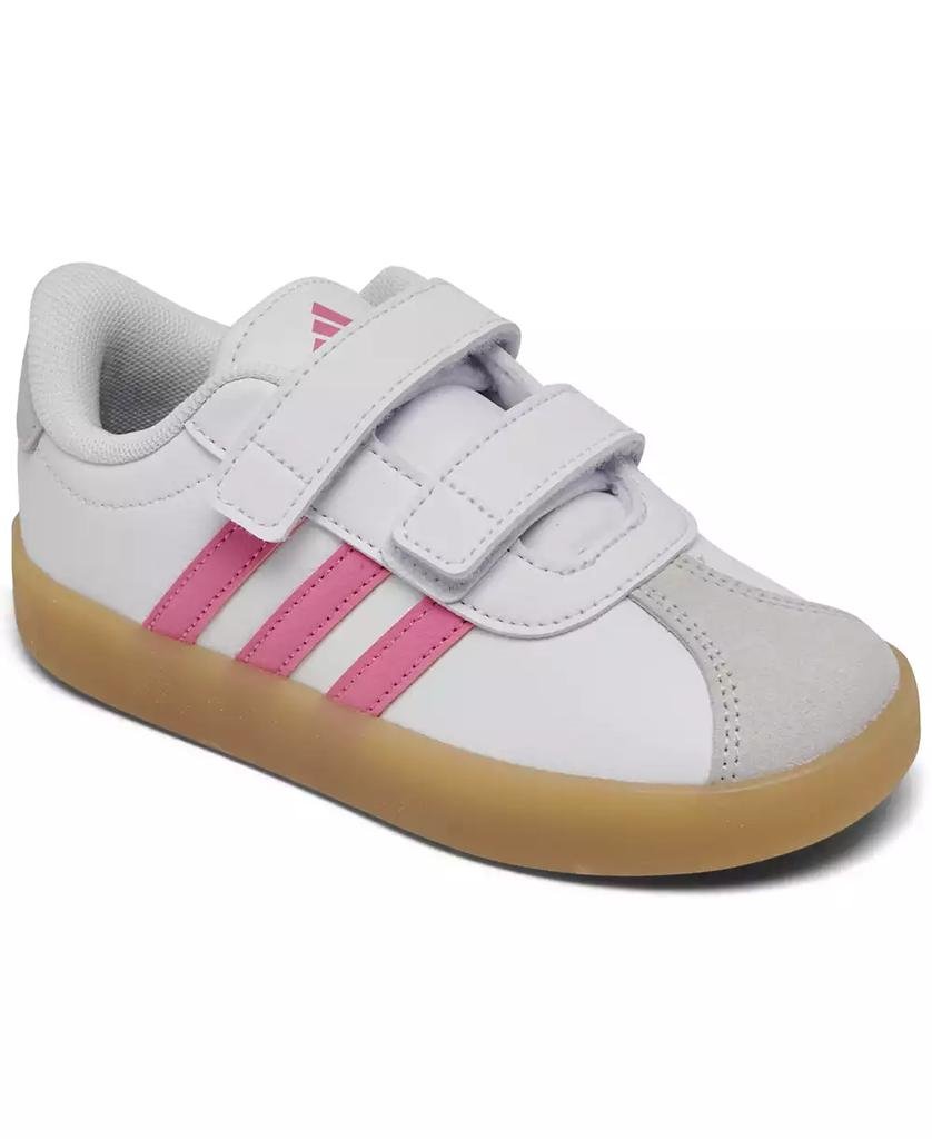 Toddler Girls VL Court 3.0 Fastening Strap Casual Sneakers from Finish Line - Luna BR wear co.
