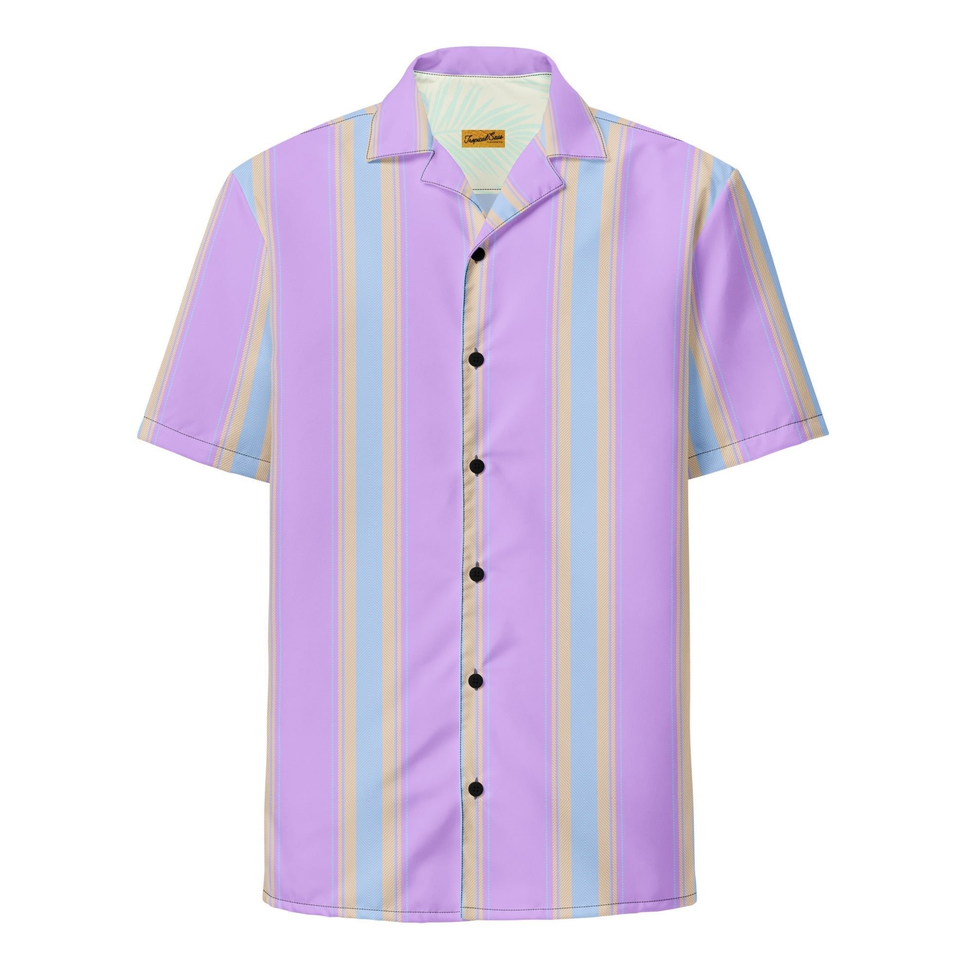 Tropical Aristocracy Performance Button Down Shirt - Brinks Island Collection - Luna BR wear co.