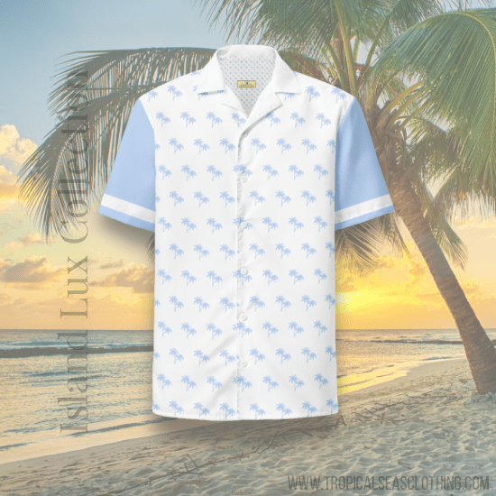 Tropical Blizzard Hawaiian Shirt - Unleash Paradise! - Luna BR wear co.