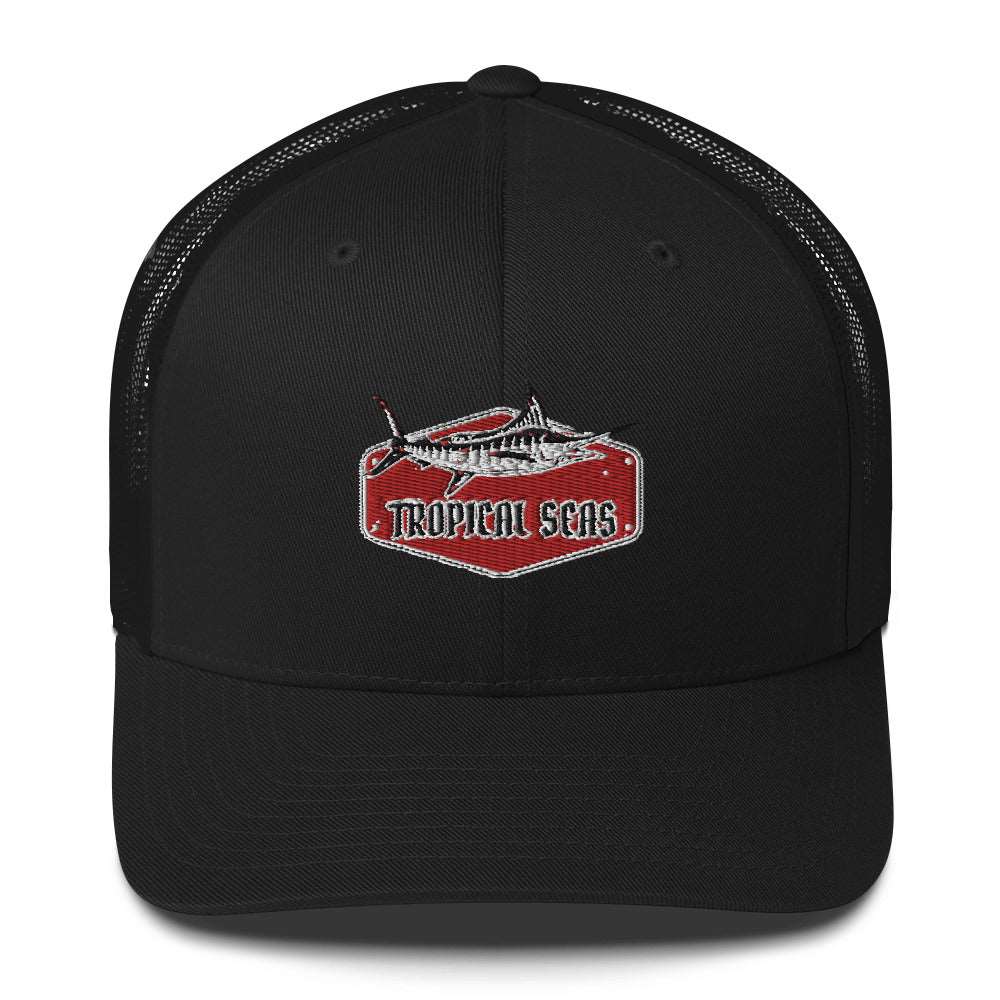 Tropical Marlin Trucker Hat - Luna BR wear co.