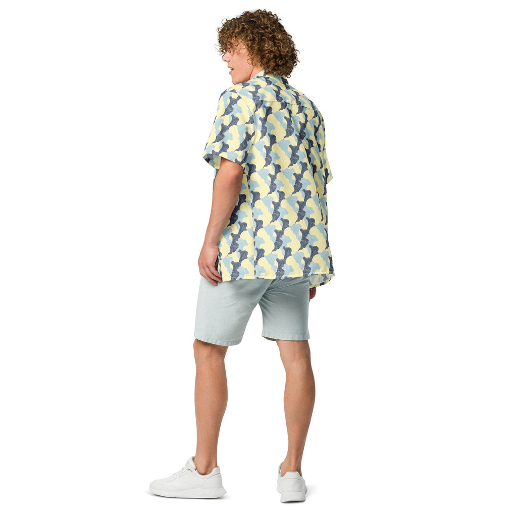 Tropical Swirl button shirt - Luna BR wear co.