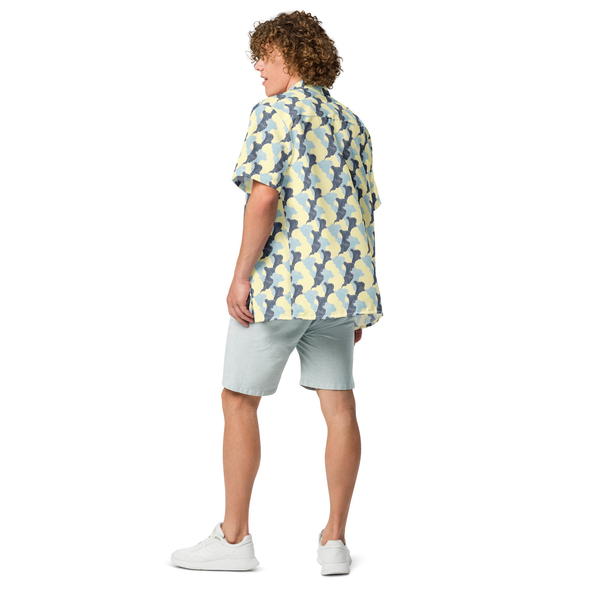 Tropical Swirl button shirt - Luna BR wear co.