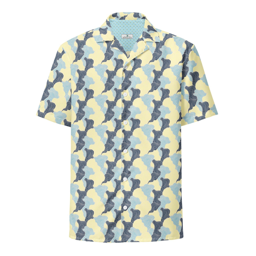 Tropical Swirl button shirt - Luna BR wear co.