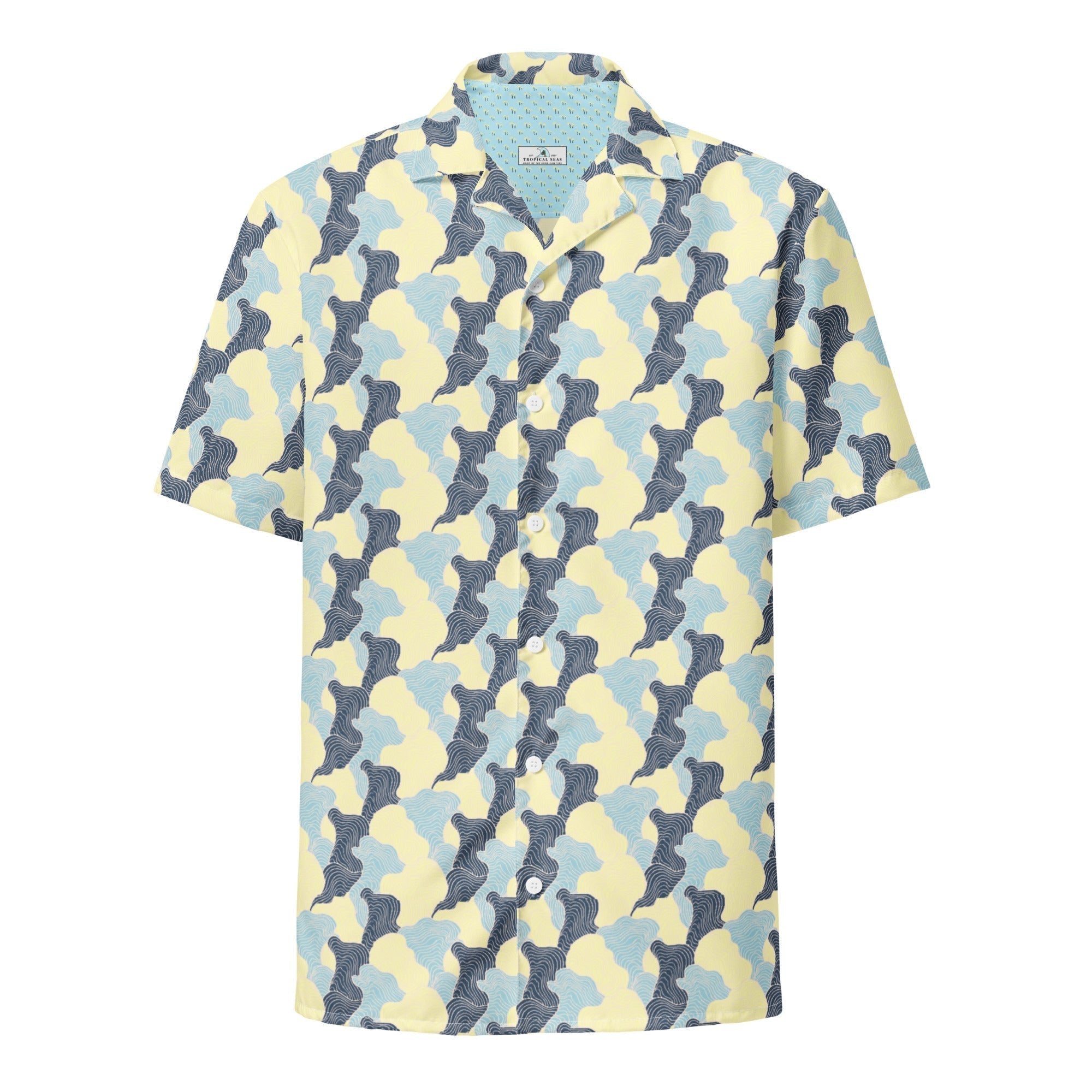 Tropical Swirl button shirt - Luna BR wear co.