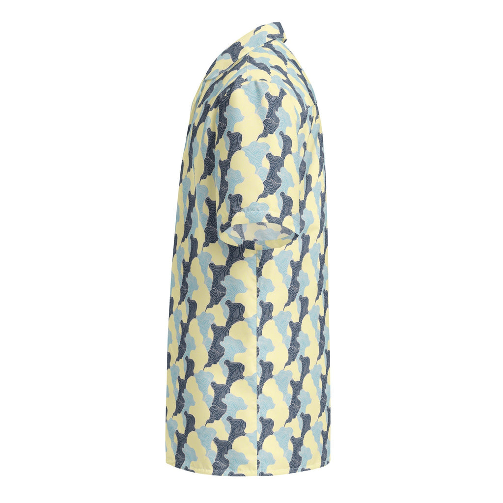 Tropical Swirl button shirt - Luna BR wear co.