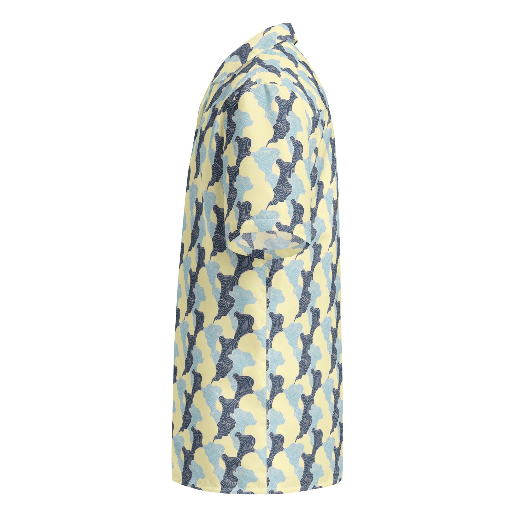 Tropical Swirl button shirt - Luna BR wear co.