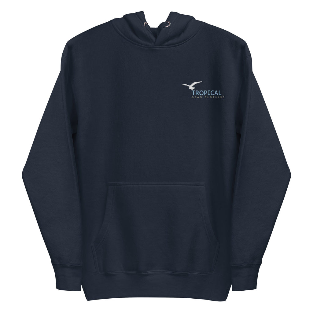 Unisex Seagull Shores Embroidered Hoodie - Luna BR wear co.