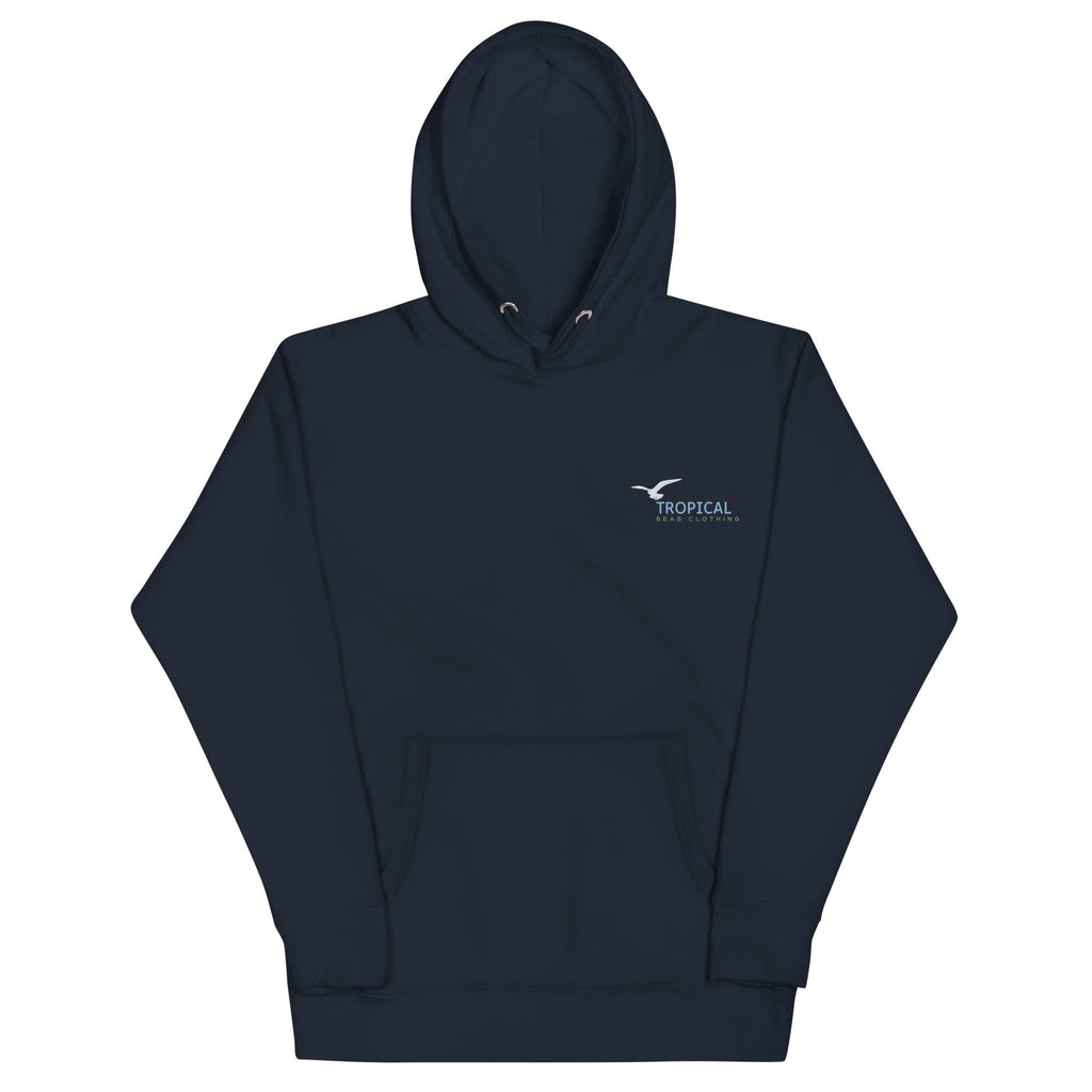Unisex Seagull Shores Embroidered Hoodie - Luna BR wear co.