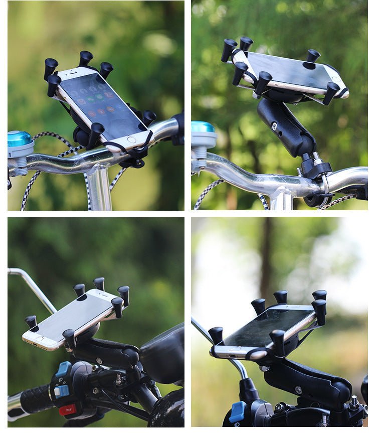 Universal Anti-Theft Phone Holder for Motorcycles & Bikes - Luna BR wear co.