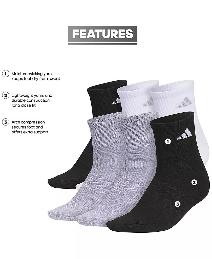 Women's 6-Pk. Superlite 3.0 Quarter Socks - XIOR LUXE