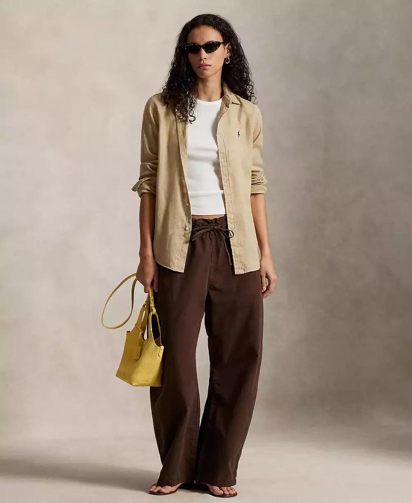 Women's Classic-Fit Linen Shirt - Luna BR wear co.
