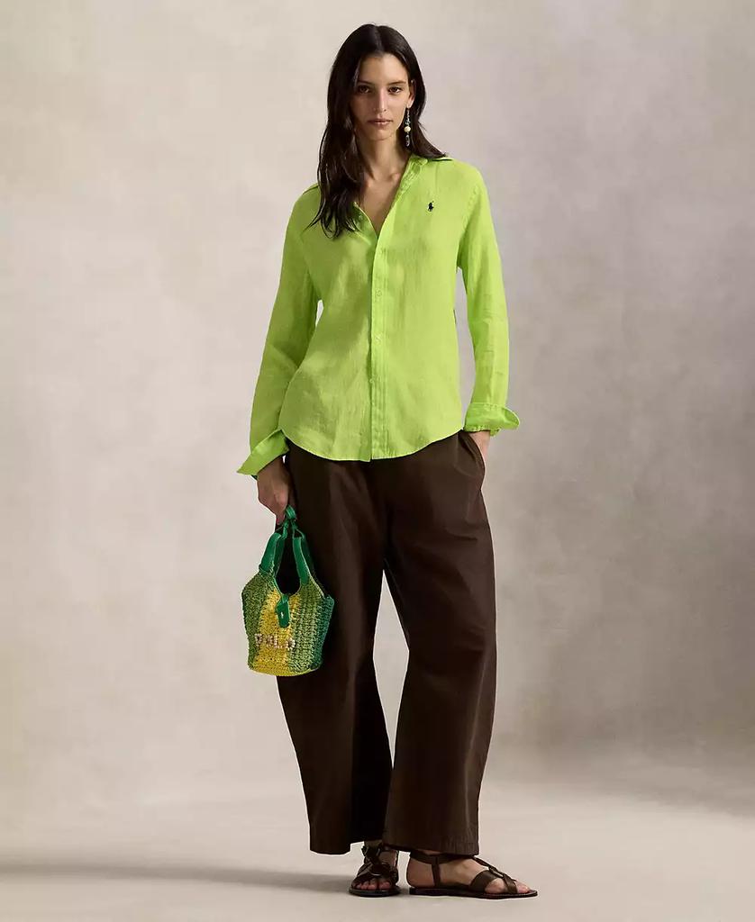 Women's Classic-Fit Linen Shirt - Luna BR wear co.