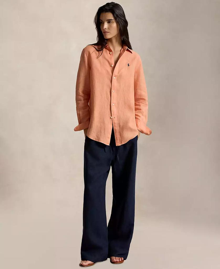 Women's Classic-Fit Linen Shirt - Luna BR wear co.