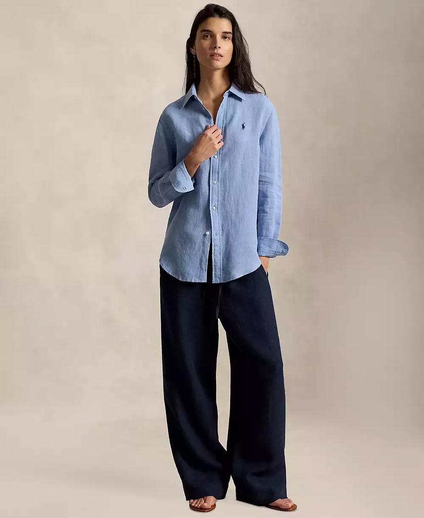Women's Classic-Fit Linen Shirt - Luna BR wear co.