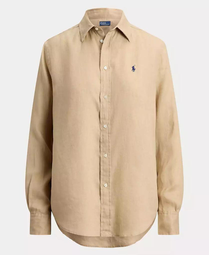Women's Classic-Fit Linen Shirt - Luna BR wear co.
