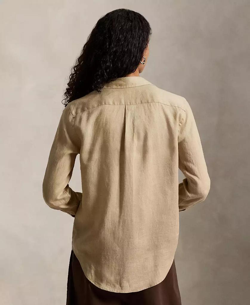 Women's Classic-Fit Linen Shirt - Luna BR wear co.