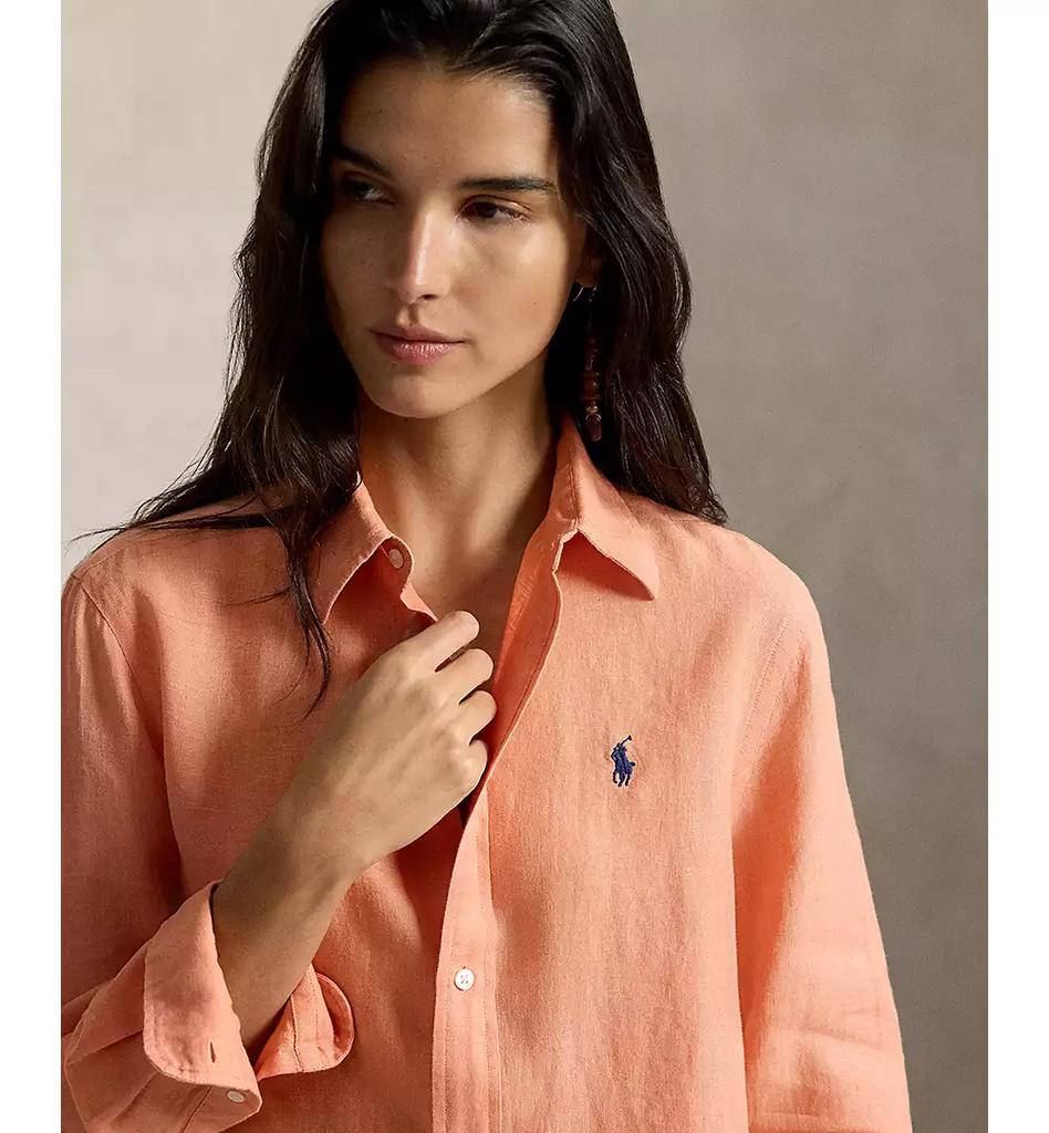 Women's Classic-Fit Linen Shirt - Luna BR wear co.