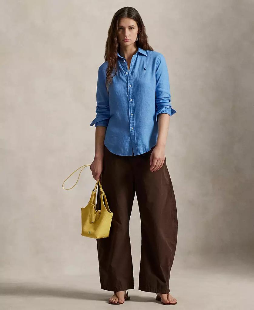 Women's Classic-Fit Linen Shirt - Luna BR wear co.