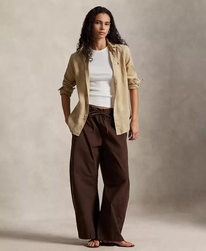 Women's Classic-Fit Linen Shirt - Luna BR wear co.