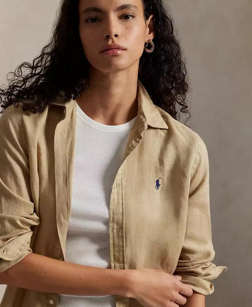Women's Classic-Fit Linen Shirt - XIOR LUXE