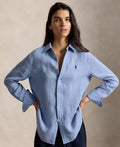 Women's Classic-Fit Linen Shirt - XIOR LUXE