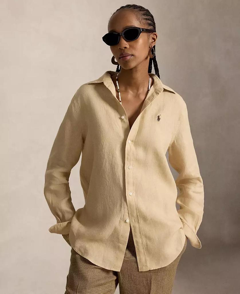 Women's Classic-Fit Linen Shirt - XIOR LUXE