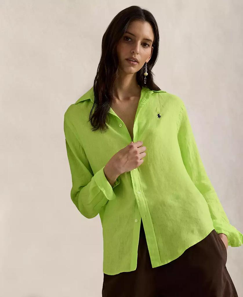 Women's Classic-Fit Linen Shirt - XIOR LUXE