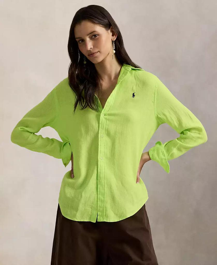 Women's Classic-Fit Linen Shirt - XIOR LUXE
