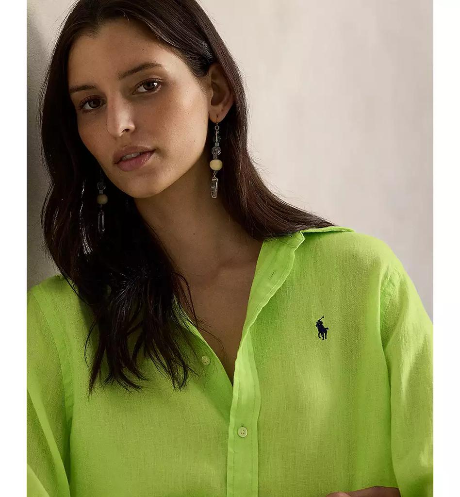 Women's Classic-Fit Linen Shirt - XIOR LUXE
