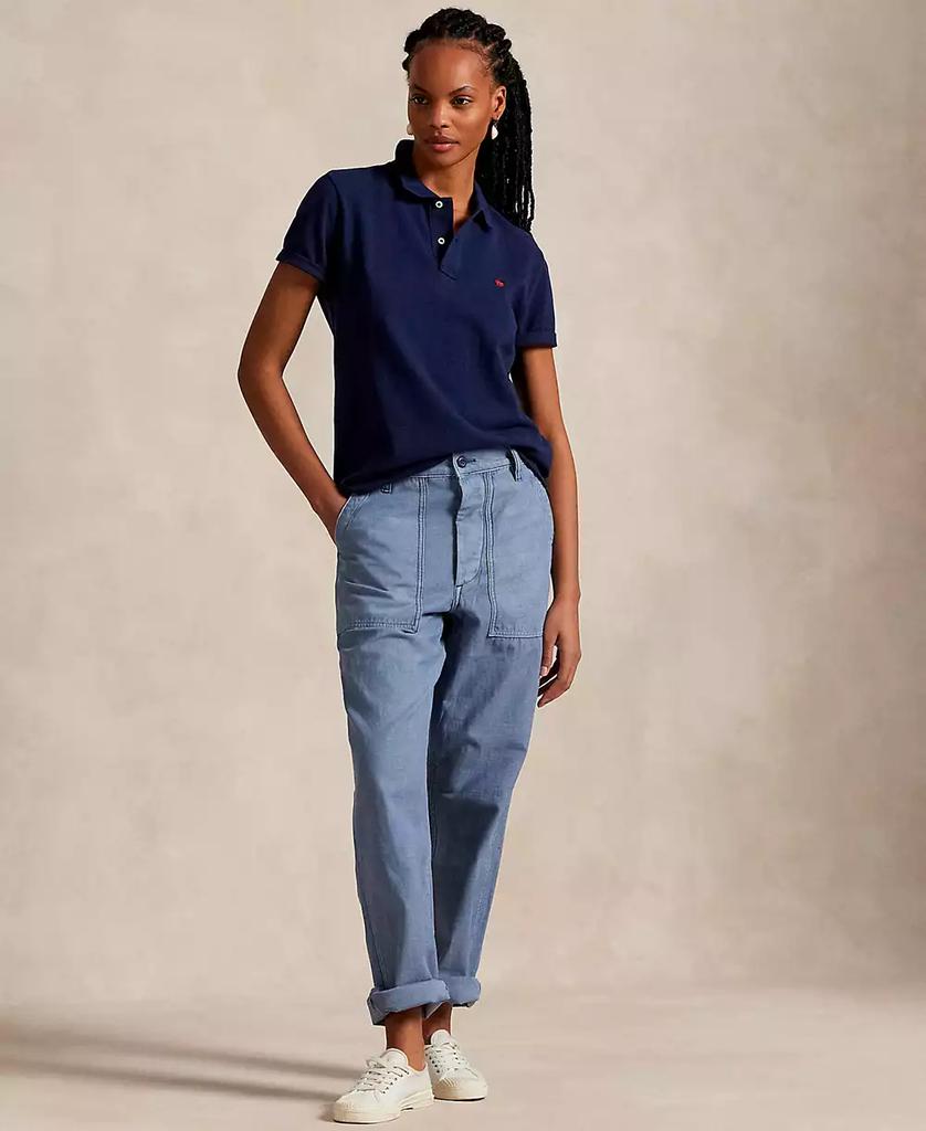 Women's Classic-Fit Mesh Polo Shirt - Luna BR wear co.