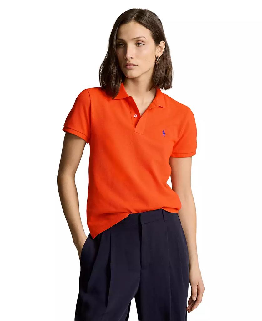 Women's Classic-Fit Mesh Polo Shirt - XIOR LUXE