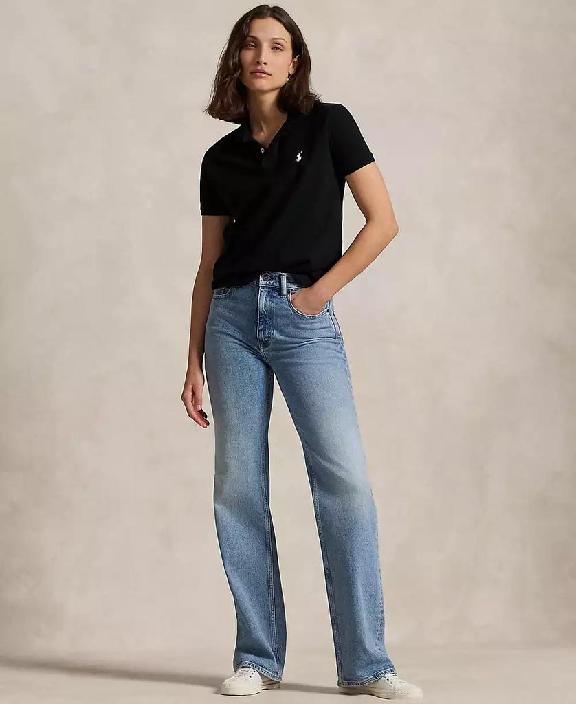 Women's Classic-Fit Mesh Polo Shirt - XIOR LUXE