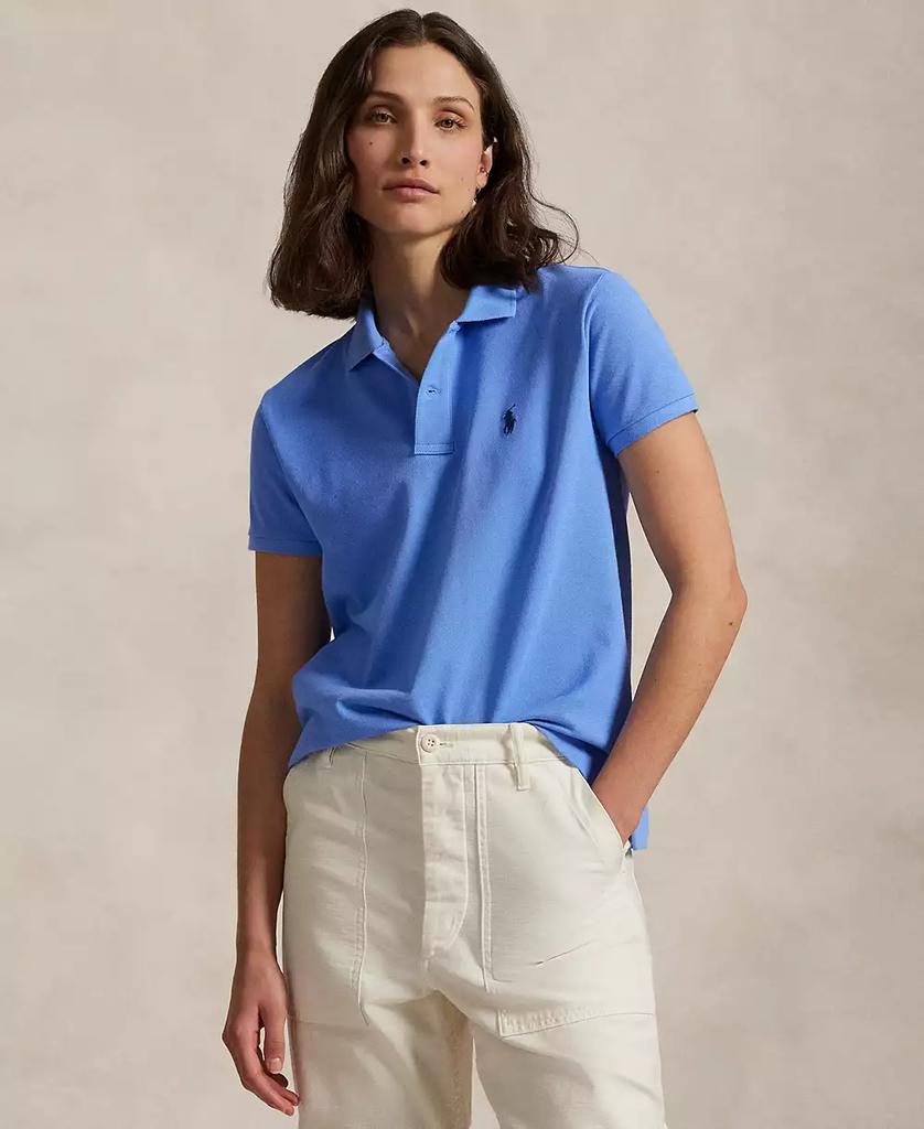 Women's Classic-Fit Mesh Polo Shirt - XIOR LUXE