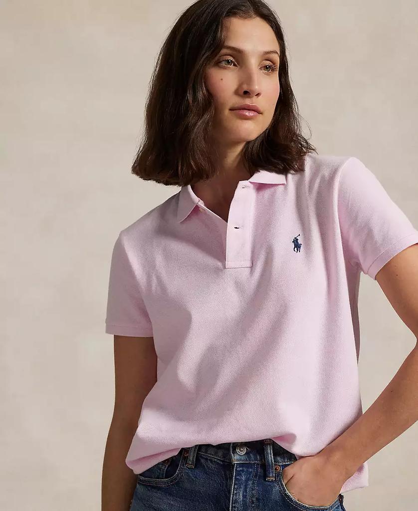Women's Classic-Fit Mesh Polo Shirt - XIOR LUXE