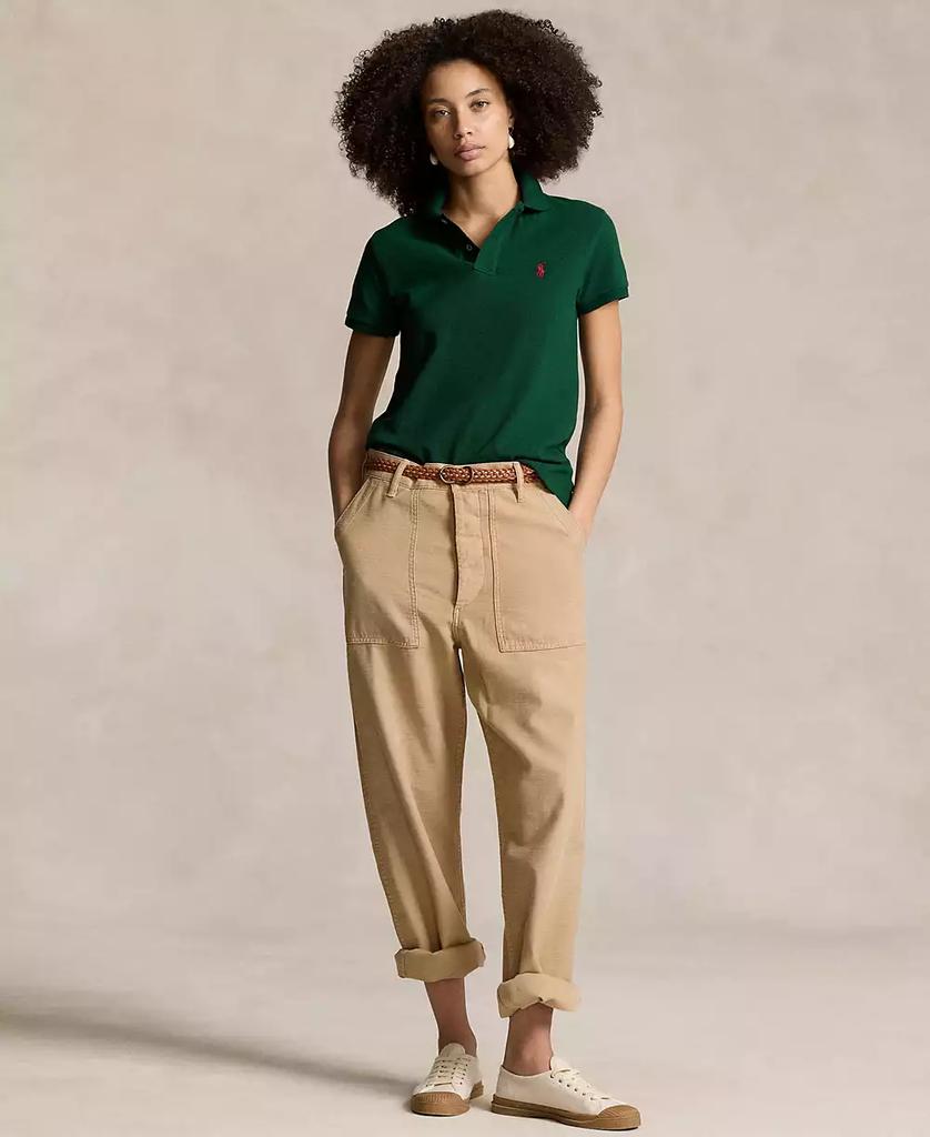 Women's Classic-Fit Mesh Polo Shirt - XIOR LUXE