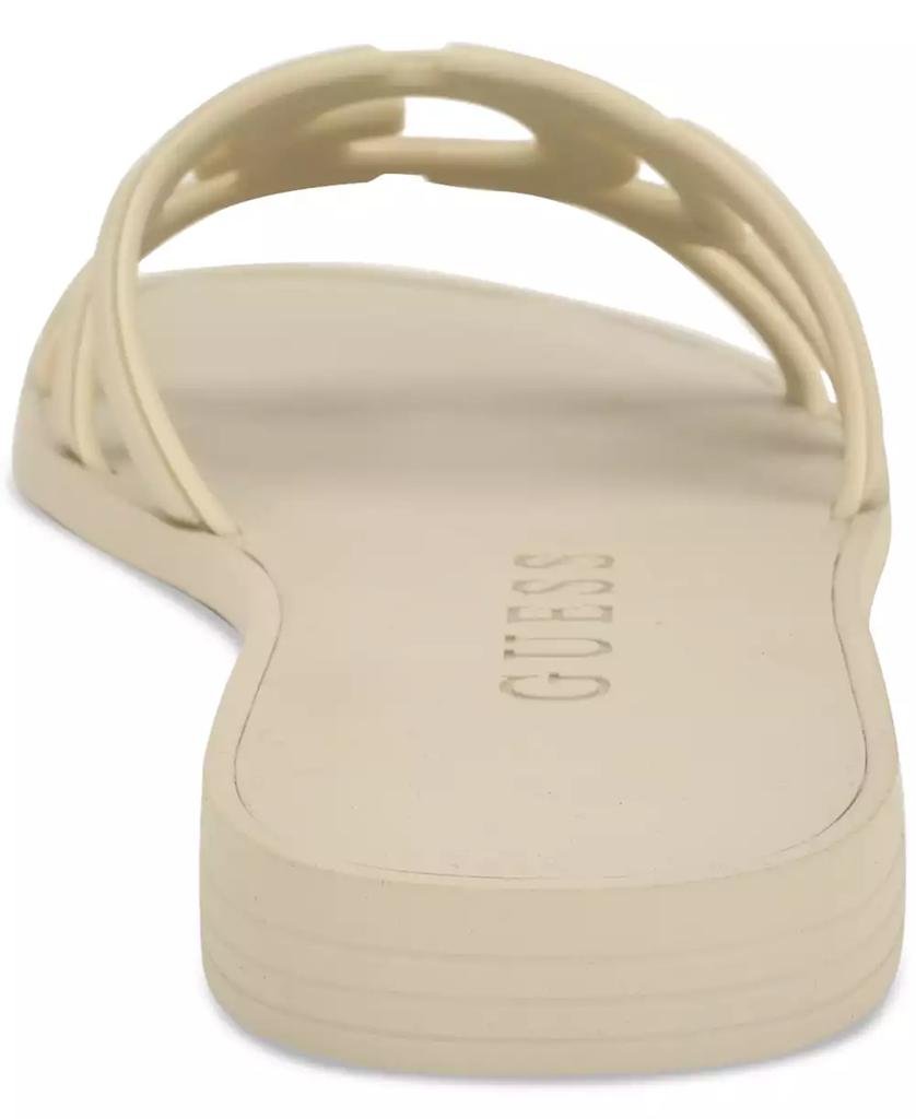 Women's Elyho Jelly Cutout Logo Flat Sandals - XIOR LUXE